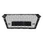 Preview: Kühlergrill Wabengrill Schwarz glanz passt für Audi A4 B9 ab 2015-2019 kein RS4