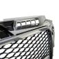 Preview: Kühlergrill Waben für PDC Schwarz Glanz für Audi A3 8P Facelift 08-13 nicht RS3