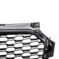 Preview: Kühlergrill Grill Wabendesign Schwarz glanz für Audi A5 8T 2007-2011 nicht S5