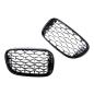 Preview: KÜHLERGRILL DIAMANT GRILL PASST FÜR BMW 7ER G11 G12 LCI AB 15-19 SCHWARZ CHROM