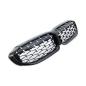 Preview: Diamant Wabengrill Kühlergril Schwarz Glanz Chrom Sport für BMW 3er G20 G21