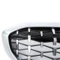 Preview: Sportgrill Frontnieren für BMW 3er G20 / G21 19-22 Hochglanz schwarz/Matt silber
