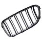 Preview: Kühlergrill Set Grill Schwarz MATT Doppelsteg passend für BMW F10 F11 auch M M5