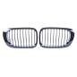 Preview: Set Sport Kühlergrill Performance schwarz glanz für BMW E46 Coupe Cabrio 99-03