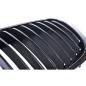 Preview: Set Sport Kühlergrill Performance schwarz glanz für BMW E46 Coupe Cabrio 99-03