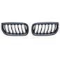 Preview: Kühlergrill / Sportgrill für BMW X3 E83 03-06 schwarz glanz