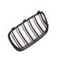 Preview: Kühlergrill SET Schwarz Hochglanz Doppelsteg passend für BMW X3 E83 LCI 06-11