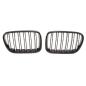 Preview: Doppelsteg KÜHLERGRILL SET Schwarz Glanz Sport passt für BMW X3 F25 10-14