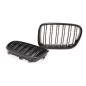 Preview: Doppelsteg KÜHLERGRILL SET Schwarz Glanz Sport passt für BMW X3 F25 10-14