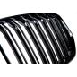 Preview: Sport Kühlergrill Schwarz Glanz Doppelsteg Kühlergitter passt für BMW X5 G05