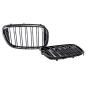 Preview: Doppelsteg Kühlergrill Schwarz GLANZ Performance passt für BMW 7er G11 G12 2014-2019