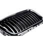 Preview: Set Kühlergrill Schwarz GLANZ Performance passt für BMW 7er E38 94-02