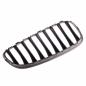 Preview: Kühlergrill / Sportgrill Single passend für BMW Z4 E89 schwarz glanz