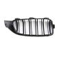 Preview: Sportgrill Kühlergrill Doppelsteg für BMW 4er F32 / F33 / F36 13-21 Carbon Look