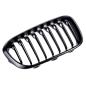 Preview: Sportgrill Kühlergrill Single für BMW 1er F20 / F21 15-19 schwarz/Matt