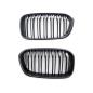 Preview: Sportgrill Kühlergrill Doppelsteg für BMW 1er F20 / F21 15-19 schwarz/Matt