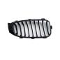 Preview: Sportgrill Kühlergrill Single für BMW 3er F34 Gran Turismo 13-20 glanz schwarz