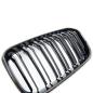Preview: Sportgrill Kühlergrill Doppelsteg für BMW 3er F34 Gran Tourismo 13-20 glanz schwarz