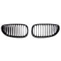Preview: Sportgrill Kühlergrill Singel für BMW 5er E60 / E61 03-10 glanz schwarz