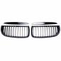 Preview: Sportgrill Kühlergrill Single für BMW 3er E90 / E91 05-08 Hochglanz schwarz