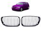 Preview: Sportgrill Kühlergrill für BMW 1er E81 E82 E87 E88 07-12 Hochglanz schwarz