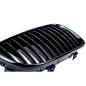 Preview: Sportgrill Kühlergrill für BMW 1er E81 E82 E87 E88 07-12 Hochglanz schwarz