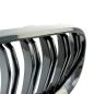Preview: Sportgrill Kühlergrill Doppelsteg für BMW 3er E92 / E93 10-13 Hochglanz schwarz