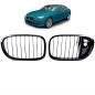 Preview: Sportgrill Kühlergrill für BMW 7er F01/F02/F03/F04 12-16 glanz schwarz + Kamera
