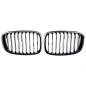 Preview: Sportgrill Kühlergrill Single für BMW 5er Gran Turismo F07  13-17 Hochglanz schwarz