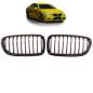 Preview: Sportgrill Kühlergrill für BMW 5er F10 / F11 09-16 Hochglanz schwarz