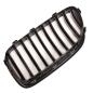Preview: Sportgrill Kühlergrill für BMW 5er F10 / F11 09-16 Hochglanz schwarz