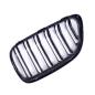 Preview: Sportgrill Kühlergrill für BMW 2er F22 / F23 / F87  19-22 Hochglanz schwarz