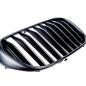 Preview: KÜHLERGRILL GRILL FRONTGRILL PASST FÜR BMW 7ER G11 G12 LCI AB 15-19 SCHWARZ MATT