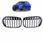 Preview: Satz Performance Kühlergrill Schwarz Grill Matt passt für BMW X1 F48  14 -19