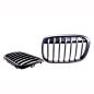 Preview: Satz Performance Kühlergrill Schwarz Grill Matt passt für BMW X1 F48  14 -19
