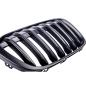 Preview: Satz Performance Kühlergrill Schwarz Grill Matt passt für BMW X1 F48  14 -19