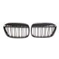 Preview: Sportgrill Kühlergrill kompatibel mit BMW X1 F48 14-19 Hochglanz schwarz