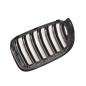 Preview: Kühlergrill / Sportgrill schwarz glanz für BMW X3 F25 X4 F26 14-17