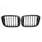 Preview: Sportgrill Kühlergrill für BMW X3 G01 17-21 Hochglanz schwarz