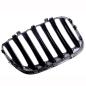 Preview: Kühlergrill / Sportgrill Single schwarz glanz für BMW X5 E53 03-06