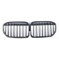 Preview: KÜHLERGRILL DOPPELSTEG GRILL PASST FÜR BMW 7ER G11 G12 LCI AB 19 SCHWARZ GLANZ