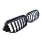 Preview: Set Sport Kühlergrill schwarz Glanz passt für BMW 2er F44 Grand Coupe