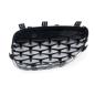 Preview: Kühlergrill / Sportgrill schwarz / chrom für BMW 5er E60 E61 03-10 alle Modelle