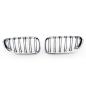 Preview: Sportgrill Kühlergrill kompatibel mit BMW 6er F12 / F13 11-18 Chrom schwarz