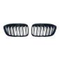 Preview: Sportgrill Kühlergrill Doppelsteg kompatibel mit BMW 2er F45 / F46 18-21 glanz schwarz