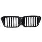 Preview: Sportgrill Kühlergrill kompatibel mit BMW X3 G01 / X4 G02 21- glanz schwarz