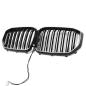 Preview: LED-Doppellamellen-Kühlergrill in Schwarz glänzend für BMW X5-Serie G05 ab 18