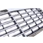 Preview: Für Mercedes C-Klasse W202 Kühlergrill Grill Chrom Schwarz 93-00