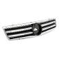 Preview: Sport Kühlergrill Chrom Schwarz glanz für Mercedes Benz SL (R129) ab 1989-2001