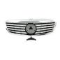 Preview: Sport Kühlergrill Chrom Silber für Mercedes Benz S-Klasse (W221) ab 2005-2006